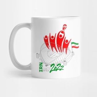 Iran World Cup Soccer 2022 Mug